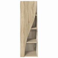 Hoekkast Wit 32x32x102cm Bewerkt hout 5