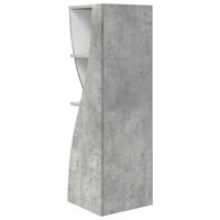 Hoekkast Wit 32x32x102cm Bewerkt hout 7