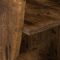 Hoekkast Wit 32x32x102cm Bewerkt hout 8