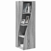Hoekkast Wit 32x32x102cm Bewerkt hout 3