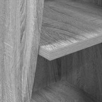 Hoekkast Wit 32x32x102cm Bewerkt hout 8