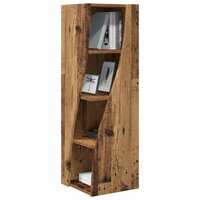 Hoekkast Wit 32x32x102cm Bewerkt hout 3