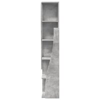 Hoekkast Wit 27,5x27x140cm Bewerkt hout 6
