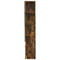 Hoekkast Wit 27,5x27x140cm Bewerkt hout 6