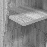 Hoekkast Wit 27,5x27x140cm Bewerkt hout 8