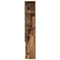 Hoekkast Wit 27,5x27x140cm Bewerkt hout 6
