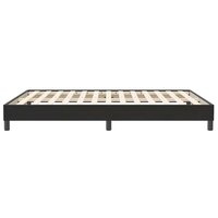 Boxspring zonder matras fluweel zwart 160x210 cm 6