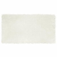 Nep Schapenvacht Tapijt Tafalla Wit 60 x 110 cm Polyester 2