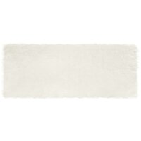 Nep Schapenvacht Tapijt Tafalla Wit 80 x 200 cm Polyester 2