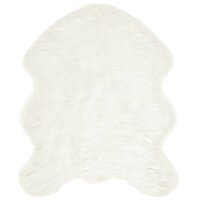 Nep Schapenvacht Tapijt Tafalla Wit 50 x 80 cm Polyester 2