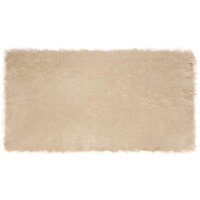 Nep Schapenvacht Tapijt Tafalla Beige 60 x 110 cm Polyester 2
