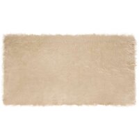 Nep Schapenvacht Tapijt Tafalla Beige 80 x 150 cm Polyester 2