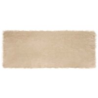 Nep Schapenvacht Tapijt Tafalla Beige 80 x 200 cm Polyester 2