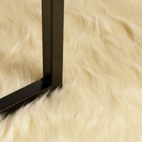 Nep Schapenvacht Tapijt Tafalla Cr&egrave;me 80 x 250 cm Polyester 6