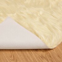 Nep Schapenvacht Tapijt Tafalla Cr&egrave;me 80 x 250 cm Polyester 8
