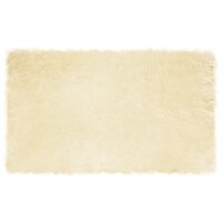 Nep Schapenvacht Tapijt Tafalla Cr&egrave;me 100 x 200 cm Polyester 2