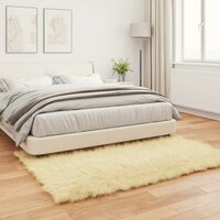 Nep Schapenvacht Tapijt Tafalla Cr&egrave;me 120 x 170 cm Polyester 4