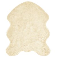 Nep Schapenvacht Tapijt Tafalla Cr&egrave;me 50 x 80 cm Polyester 2