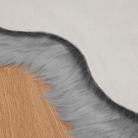 Nep Schapenvacht Tapijt Tafalla Grijs 80 x 120 cm Polyester 6