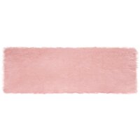Nep Schapenvacht Tapijt Tafalla Roze 80 x 250 cm Polyester 2