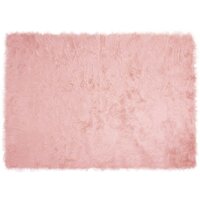 Nep Schapenvacht Tapijt Tafalla Roze 120 x 170 cm Polyester 2