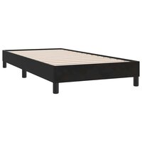 Boxspring zonder matras fluweel zwart 90x210 cm 3