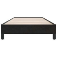 Boxspring zonder matras fluweel zwart 90x210 cm 5