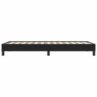 Boxspring zonder matras fluweel zwart 100x210 cm 6