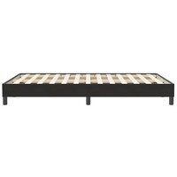 Boxspring zonder matras fluweel zwart 120x210 cm 6