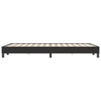 Boxspring zonder matras fluweel zwart 120x220 cm 6