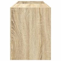 Platenkast Sonoma Eiken 78.5 x 35 x 45 cm Bewerkt hout 6