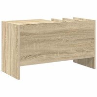Platenkast Sonoma Eiken 78.5 x 35 x 45 cm Bewerkt hout 7
