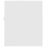 Wastafelkast 41x38,5x46 cm bewerkt hout wit 4