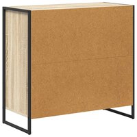 Bijzetkast Sonoma 79 x 36 x 75 cm Bewerkt hout 8