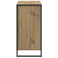Bijzetkast Ambachtelijk eiken 79 x 36 x 75 cm Bewerkt hout 7