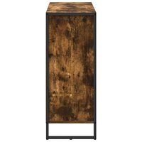Bijzetkast Rook Eik 96,5 x 30 x 75 cm Bewerkt hout 7