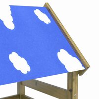 Speeltoren Bruin Massief ge&iuml;mpregneerd hout 3