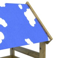 Speeltoren Bruin Massief ge&iuml;mpregneerd hout 4