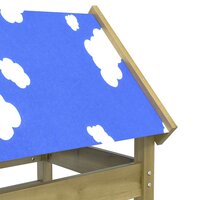 Speeltoren Bruin 52,5 x 85 x 239 cm Massief ge&iuml;mpregneerd hout 4