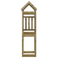 Speeltoren Bruin Massief ge&iuml;mpregneerd hout 2