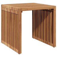 Tuin Bijzettafel Bruin 45 x 42,5 x 45 cm Massief Teakhout 7