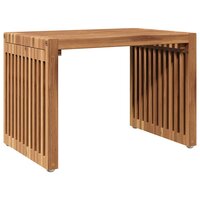 Tuin Bijzettafel Bruin 50 x 32,5 x 35 cm Massief Teakhout 2