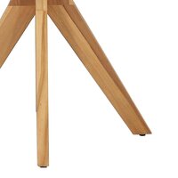 Bijzettafel Bruin 70 x 70 x 75 cm Massief Teakhout 7