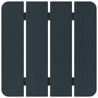 Bijzettafel Marineblauw 38 x 38 x 46 cm Polyetheen 8