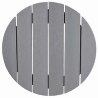 Bartafel Lichtgrijs 55 x 55 x 107 cm Polyetheen 8