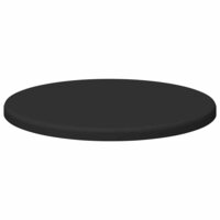 Tafelblad Zwart 30 x 30 x 1,5 cm Bewerkt hout 5