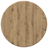 Tafelblad artisanaal eikenkleurig 30 x 30 x 1,5 cm Bewerkt hout 2