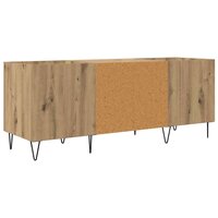 Platenkast met plank met opslag Artisan Eiken 121 x 38 x 48 cm 7