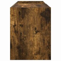 Platenkast Gerookt eiken 78.5 x 35 x 45 cm Bewerkt hout 6