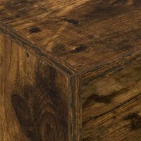 Platenkast Gerookt eiken 78.5 x 35 x 45 cm Bewerkt hout 8